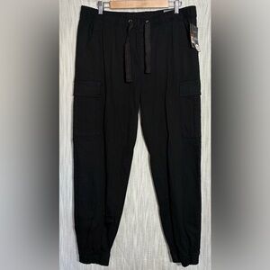 Galaxy By Harvic Men's Black Cargo Pants